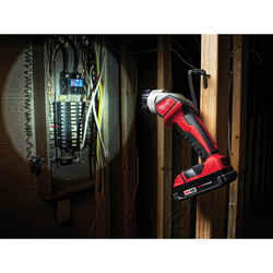 Milwaukee M18 100 lm Black/Red LED Work Light Flashlight