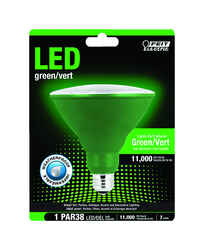 Feit Electric PAR38 E26 (Medium) LED Bulb Green 120 Watt Equivalence 1 pk