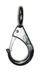 Baron 3/8 in. Dia. x 2-1/8 in. L Polished Steel Snap Hook 350 lb.
