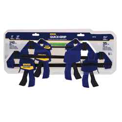 Irwin Quick-Grip 1.19 in. D Clamping Set Resin 6 pk 100 lb.