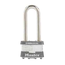 Master Lock 1-5/16 in. H x 1 in. W x 1-3/4 in. L Steel Double Locking Padlock 6 pk Keyed Alike