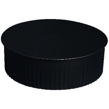 Imperial Manufacturing 7 in. Dia. Steel Crimped Termination Cap