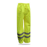 Boss Hi-Vis Polyester Yellow Rain Pants