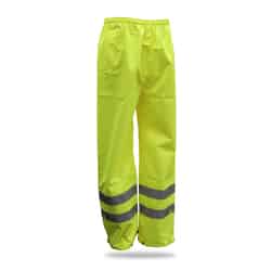 Boss Hi-Vis Polyester Yellow Rain Pants