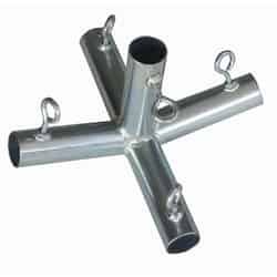 AHC 1 in. Round x 1 in. Dia. x 10 in. L Galvanized Carbon Steel Connector
