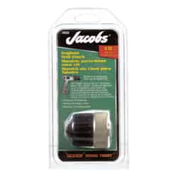 Jacobs 3/8 in. in. Keyless Drill Chuck 3/8 in. 3-Flat Shank 1 pc.