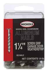Nichols Wire 1-1/4 in. L Siding Aluminum Nail Round Head Spiral Shank 160 1/4 lb.
