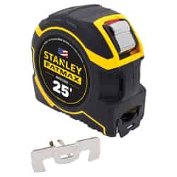 Stanley FatMax 25 ft. L x 1.25 in. W Auto Lock Tape Measure 1 pk Yellow