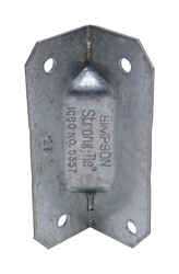 Simpson Strong-Tie 2.75 in. H x 1 in. W x 2.8 in. L Galvanized Steel Gusset Angle