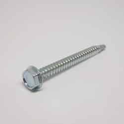 Ace 10 Sizes x 2 in. L Hex Hex Washer Head Zinc-Plated Steel Self- Drilling Screws