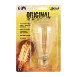 FEIT Electric The Original 60 watts ST19 Incandescent Bulb 305 lumens Soft White Vintage 1 pk