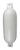 Seachoice White Vinyl Boat Fender