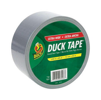 Duck Brand 180 ft. L x 2.83 in. W Gray Duct Tape