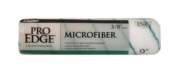 Linzer Pro Edge Microfiber 9 in. W X 3/8 in. S Regular Paint Roller Cover 1 pk