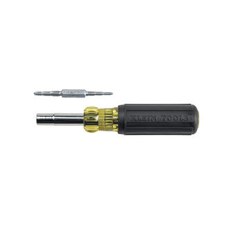 Klein Tools 4 in. Multi-Bit Tap Tool Driver Black