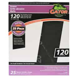 Gator 11 in. L X 9 in. W 120 Grit Silicon Carbide Drywall Sanding Screen 1 pk