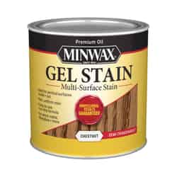 Minwax Transparent Low Luster Chestnut Oil-Based Oil-Based Gel Stain 0.5 pt