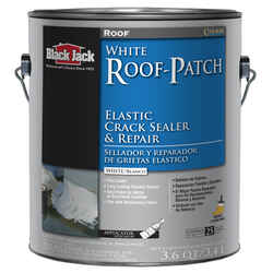 Black Jack Gloss White Elastomeric Elastomeric Roof Patch 1 gal.