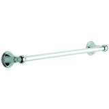 Franklin Brass Crestfield Chrome Towel Bar 18 in. L Die Cast Zinc