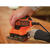 Black+Decker 120 1/4 Sheet Corded Palm Sander 4.25 in. L x 4.5 in. W 1600 opm