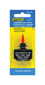 Seachoice Illuminated Toggle Switch Plastic