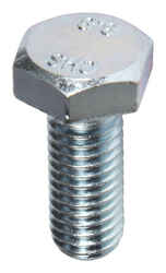 Hillman M8-1.25 mm Dia. x 20 mm L Heat Treated Steel Hex Head Cap Screw 50 pk