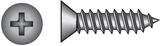 HILLMAN 10 x 3/4 in. L Phillips Stainless Steel Sheet Metal Screws 100 per box Flat Head