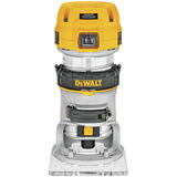 DeWalt 1.25 hp 1-1/4 hp Corded Compact Router 4-3/16 in. Dia. 27000 rpm 7 amps