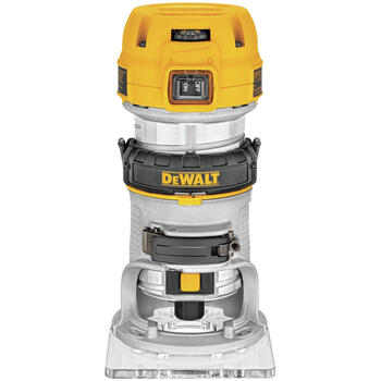 DeWalt 1.25 hp 1-1/4 hp Corded Compact Router 4-3/16 in. Dia. 27000 rpm 7 amps