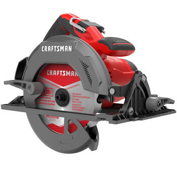 Craftsman 7-1/4 in. 15 amps Corded Lightweight Circular Saw 5500 rpm 11.15 lb. Red