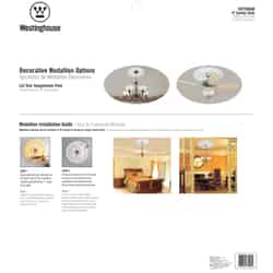 Westinghouse 15-1/2 in. Dia. White Ceiling Medallion