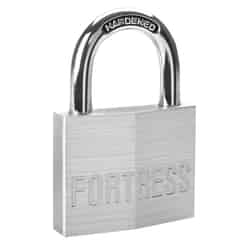 Master Lock Fortress 1.5 in. W Aluminum 4-Pin Tumbler Padlock 1 each