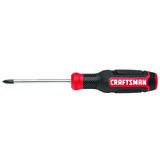 Craftsman 3 in. Phillips #1 Screwdriver Steel Black/Red 1 pc.