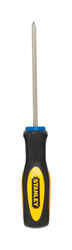 Stanley No. 1 Screwdriver Steel Yellow 1 EA 4 in. Phillips