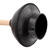 LDR 16 in. L x 6 in. Dia. Plunger with Wooden Handle