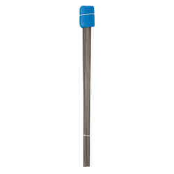 Empire 21 in. High visibility Stake Flags Blue 100 pk Plastic