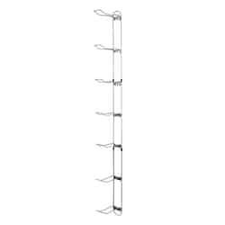 John Sterling 63-3/16 in. H x 3-1/2 in. W x 8-7/8 in. D Steel Sports Ball Storage Rack Up to 20 l