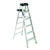 Werner 6 ft. H X 23 in. W Aluminum Step Ladder Type IA 300 lb. cap.