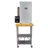 Bradley Smoker 36 in. H x 20 in. L x 6 in. W Rectangular Folding Side Table