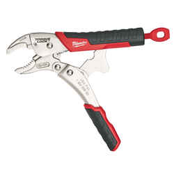 Milwaukee Torque Lock 7 in. Forged Alloy Steel 1 pk Curved Jaw Locking Pliers Silver