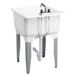 Utilatub Tub Laundry and Utility 23 in. x 25 in. x 33 in. 20 gal.