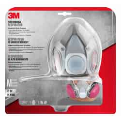 3M Multi-Purpose Half Face Respirator Gray 1 pc.