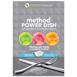 Method Power Dish Free & Clear Scent Pods Dishwasher Detergent 20 pk
