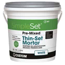 Custom Building Products SimpleSet White Thin-Set Mortar 128 oz. 1 gal.