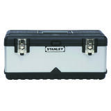 Stanley 19 in. 11 in. W x 8 in. H Tool Box Metal/Plastic Black