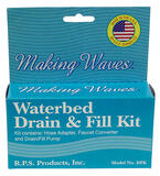 Making Waves 1.25 in. Dia. Plastic Waterbed Drain and Fill Kit