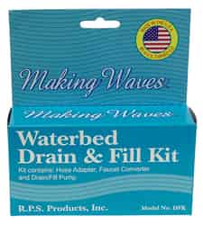 Making Waves 1.25 in. Dia. Plastic Waterbed Drain and Fill Kit