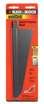 Black and Decker NaviGator 8 in. L x 3 in. W Bi-Metal Blade 10 TPI 1 pk