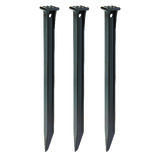 Master Mark 10 in. H Black Plastic Anchor Kit