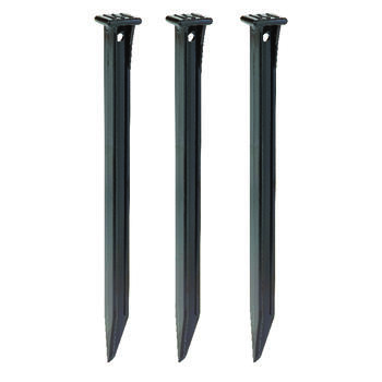 Master Mark 10 in. H Black Plastic Anchor Kit